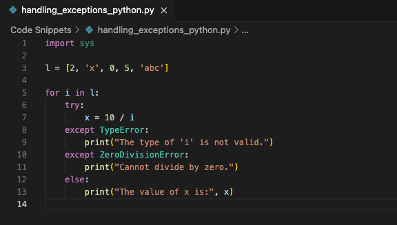 Exception Handling in Python - Coding Jedi